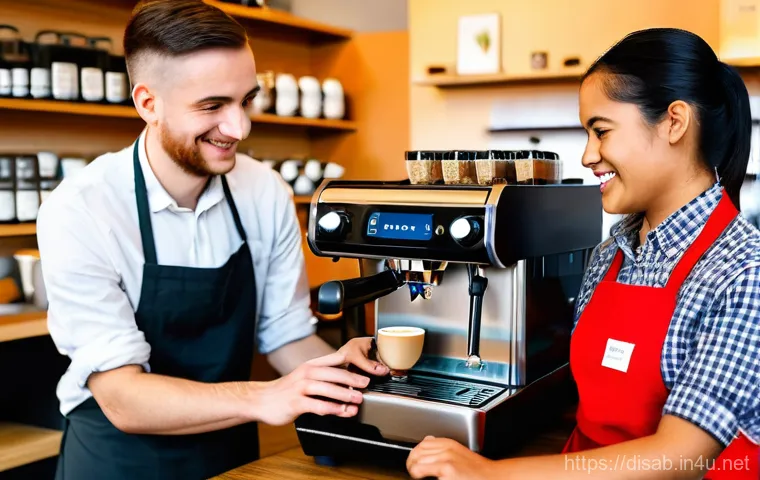 장애인재활상담사 직업 탐구 - A warm and empathetic scene inside a brightly lit counseling room. A disability rehabilitation couns...