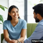 장애인재활상담사 상담 목표 달성 - **A Warm and Empathetic First Counseling Session:**
    A male rehabilitation counselor in his late ...